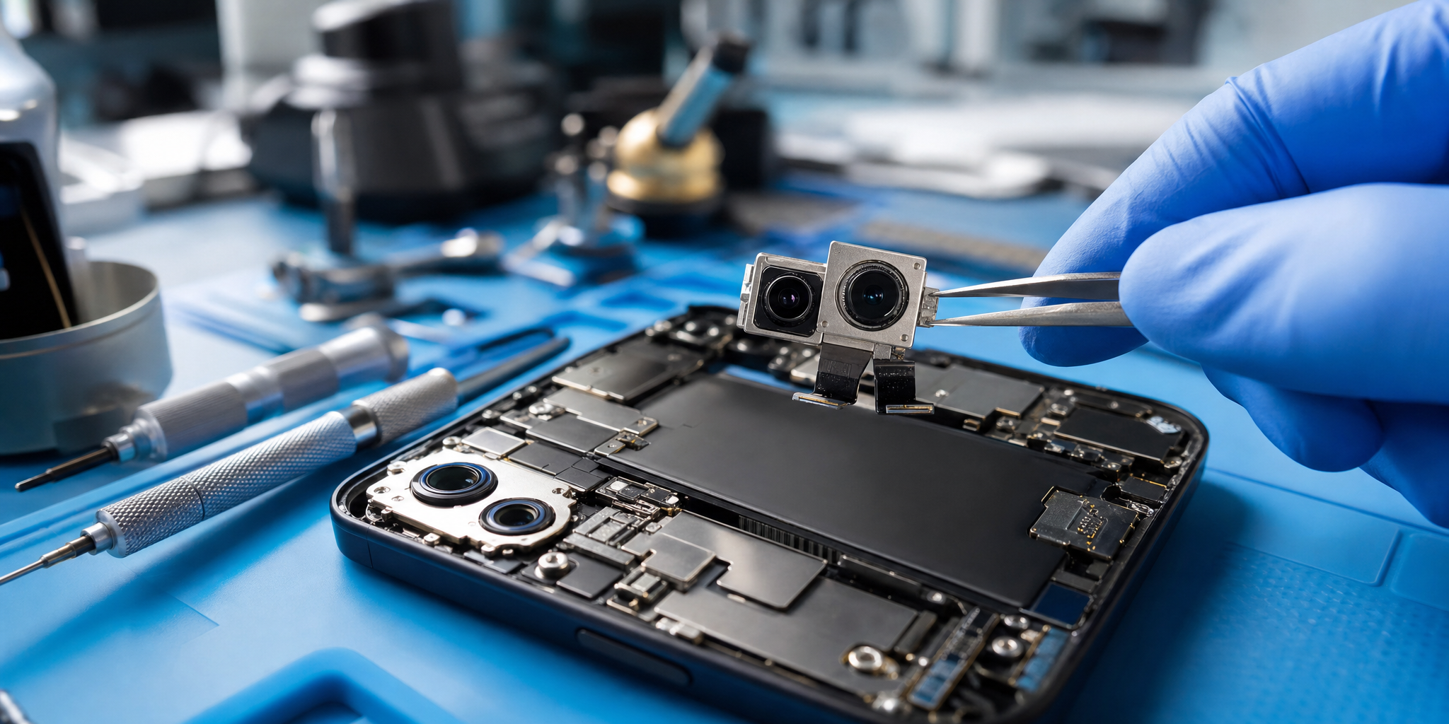 Changement de Caméra Arrière iPhone 14 à Hellemmes : L'Expertise Mobile House