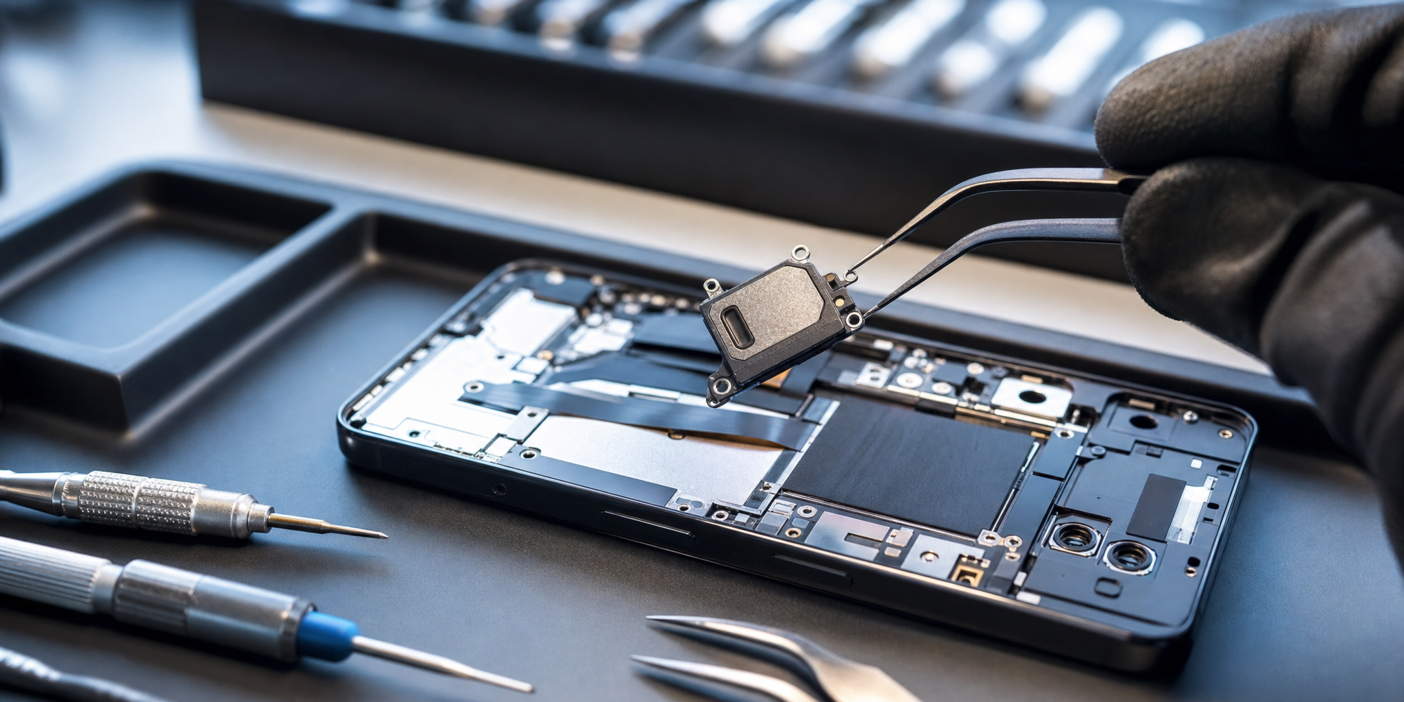 Remplacement Haut-Parleur iPhone 17 Pro à Lambersart : Service Express Mobile House