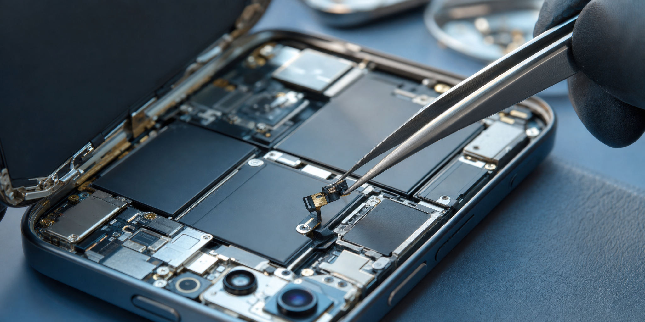Réparation du bouton Power iPhone 16 à Loos : Expertise Mobile House