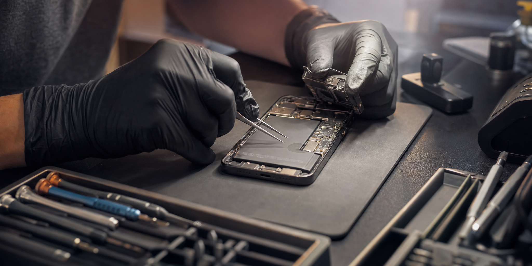 Changement de Batterie iPhone 16 Pro à Wazemmes : Réparation Express Mobile House