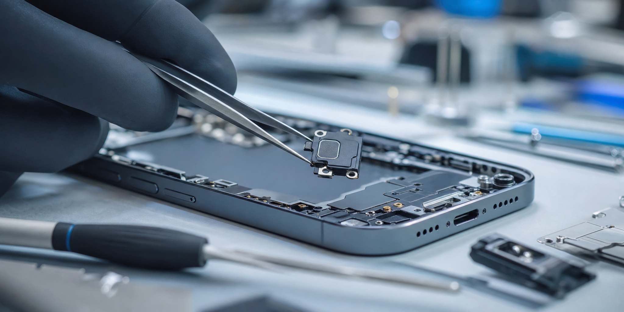 Remplacement du Haut-Parleur iPhone 16 : Diagnostic et Réparation Express par Mobile House