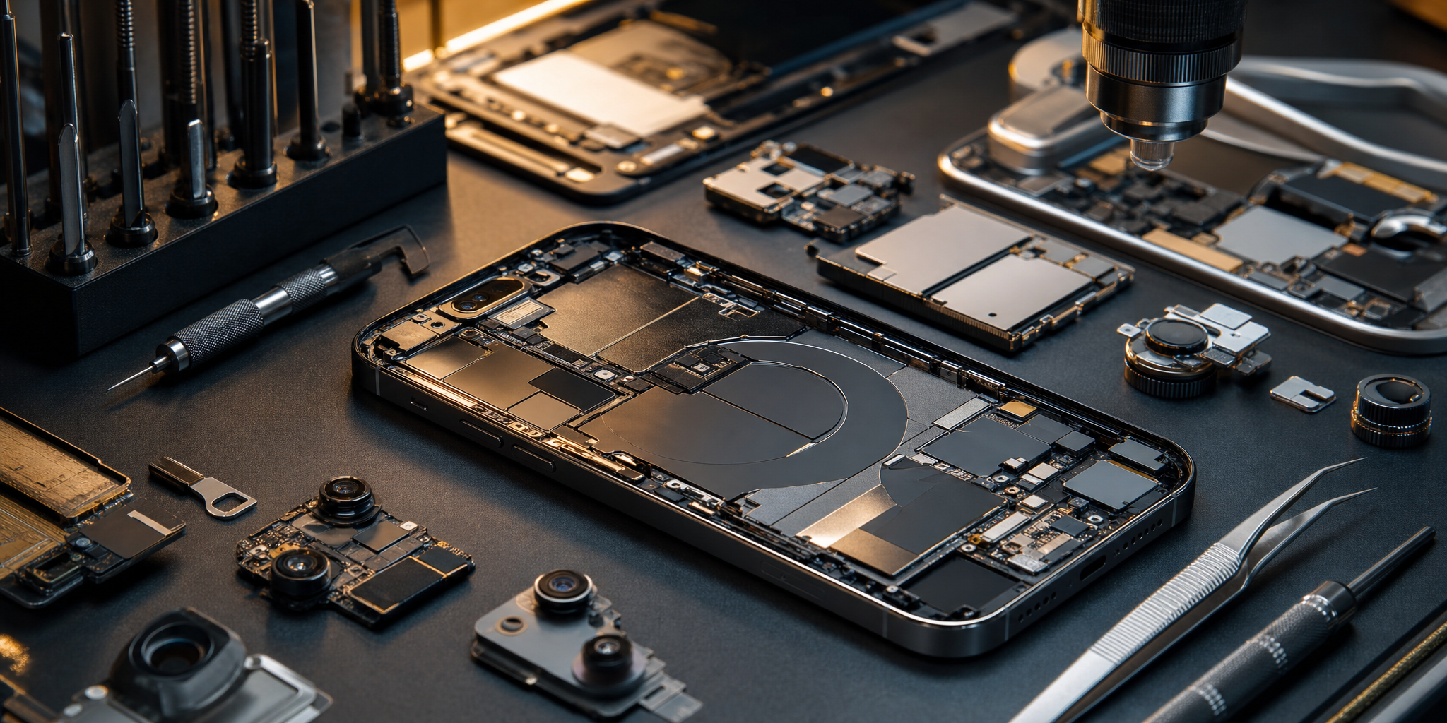 Remplacement Haut-Parleur iPhone 15 Pro à Roubaix : Diagnostic et Réparation Flash par Mobile House