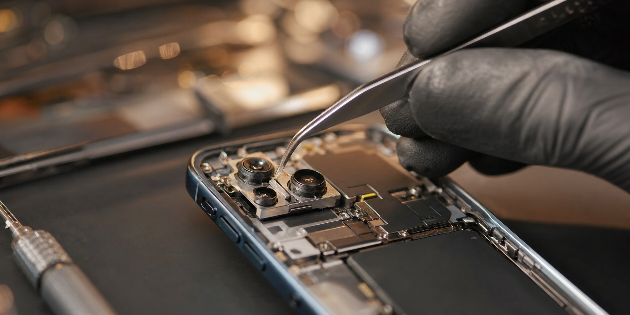 Changement Caméra Arrière iPhone 15 à Lambersart : Service Rapide Mobile House