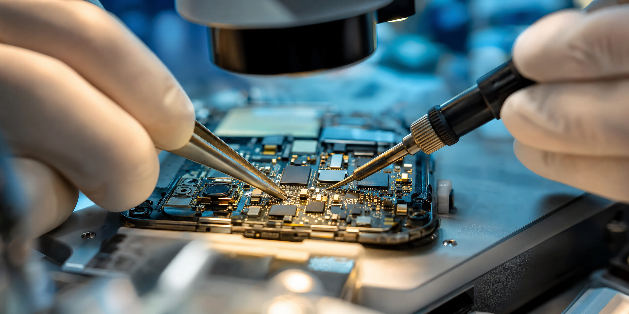 Micro-soudure iPhone 16 Pro à Hellemmes : Réparation Carte Mère Express