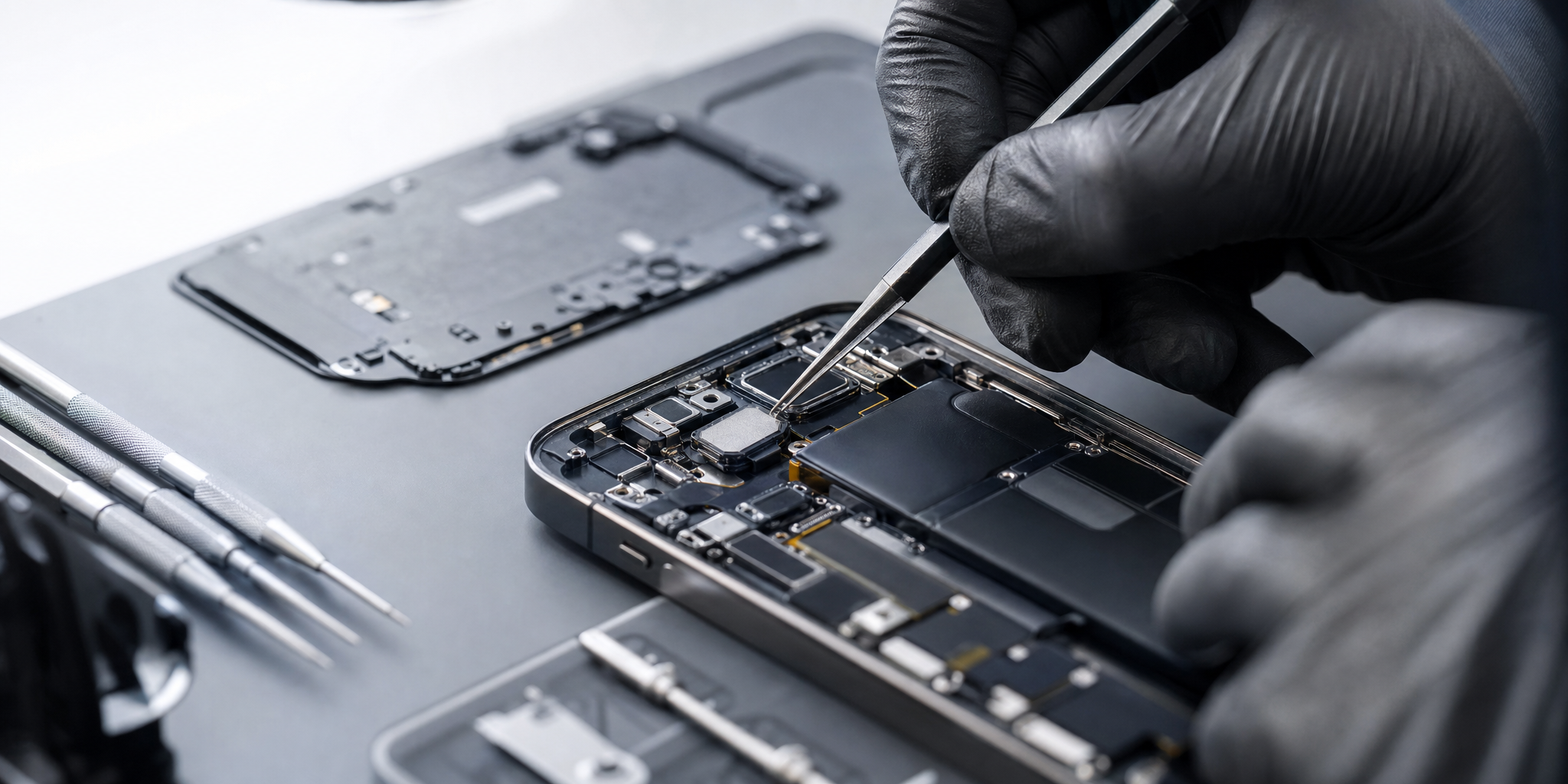 Remplacement du Haut-Parleur iPhone 17 Pro à Gare Lille Flandres : Service Express